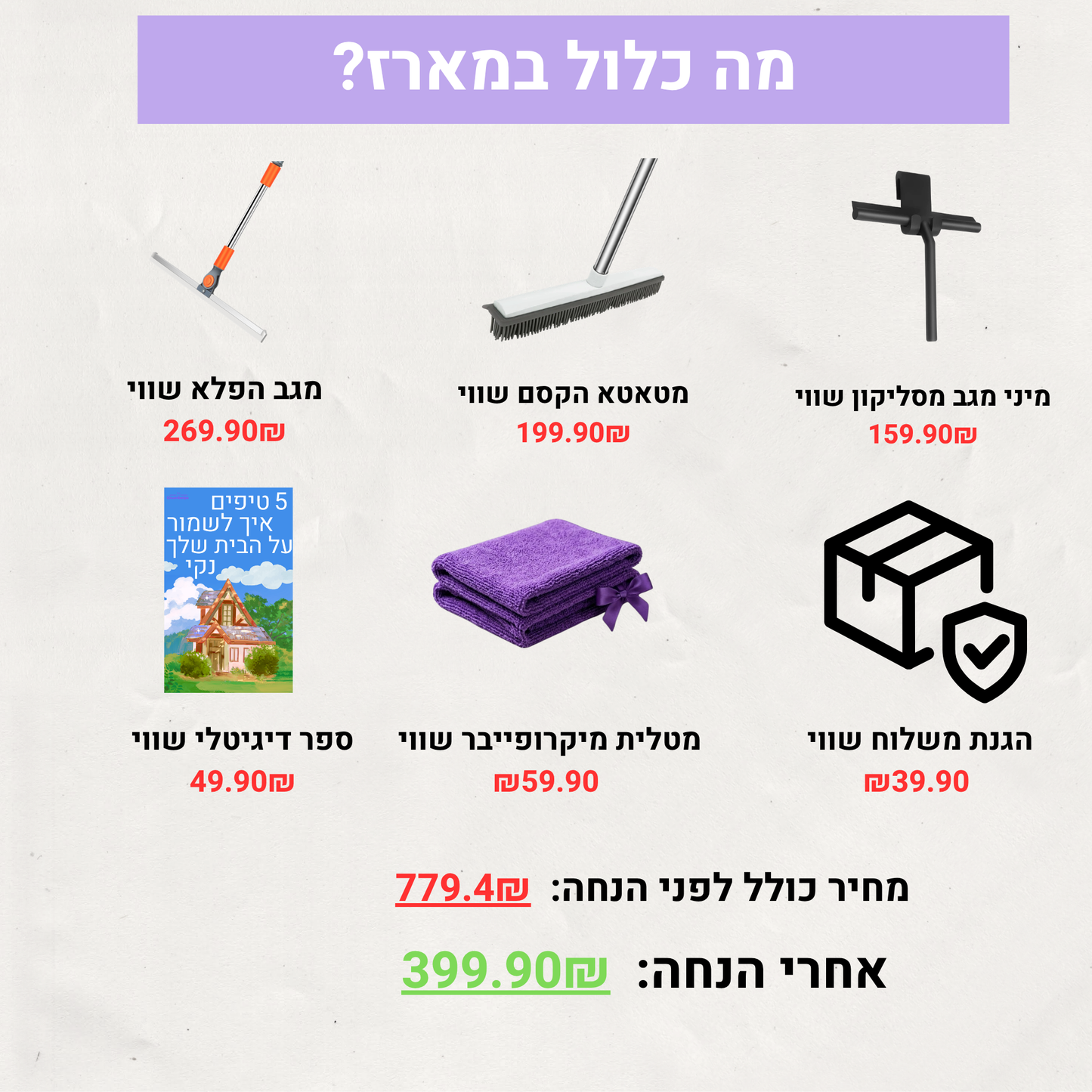מארז הניקון - ™CleanswipeKIT